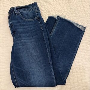 Women’s Vervet Classic Blue Denim Jeans Straight Leg